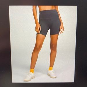 Lululemon Wunder Train High-Rise Short 6” - Heathered Graphite Grey